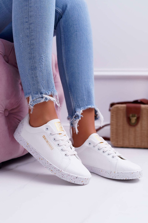 Dámske tenisky Big Star Red White Star AA274A007