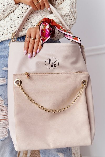 Kupca kabelky Laura Biaggi béžová