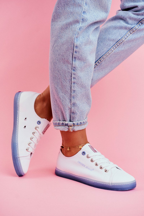 Dámské Tenisky Cross Jeans Bílo Modré FF2R4077C