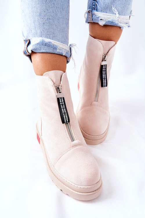 Ženské topánky na platforme Beige Charlee