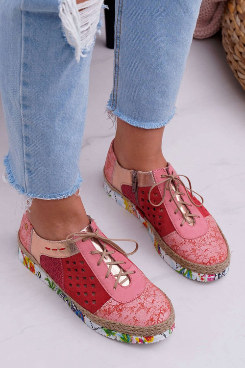 Dámske kožené topánky, Maciejka Coral 03339-18