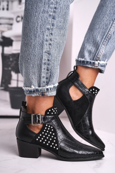 Dámske vysokohorské podpätky Čierna Rontra