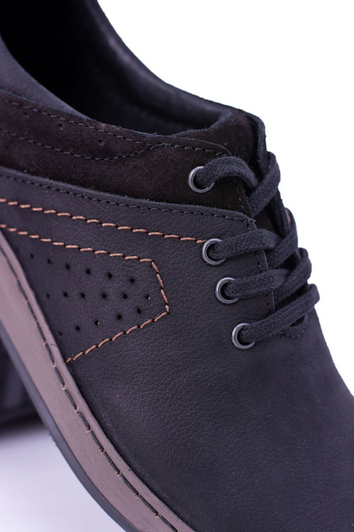 Black Men's Casual Ventrillo topánky