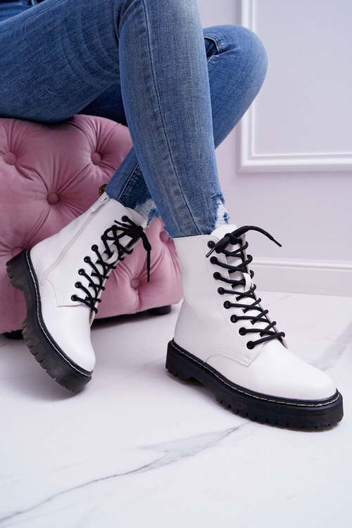 Dámske topánky topánok biele bary 56-5