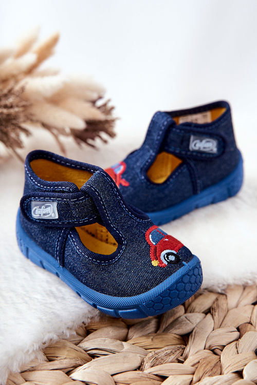 PAPCI topánky Befado Car 531P099 NAVY BLUE