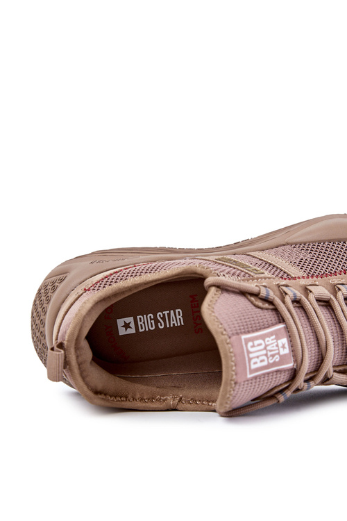 Pánská sportovní obuv Memory Foam Big Star KK174258 Beige