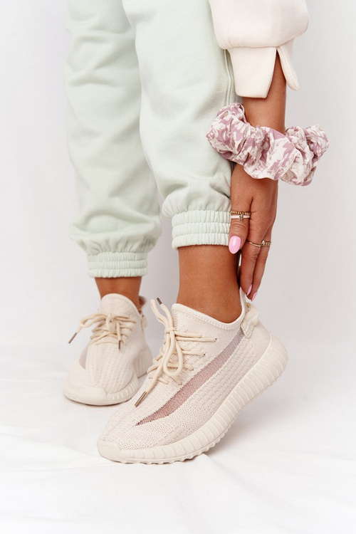 Dámská Sportovní Boty Sneakers Béžové Amazing