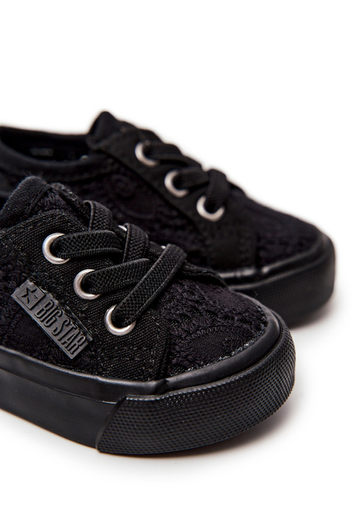 Prolamované Tenisky Big Star JJ374019 Černé