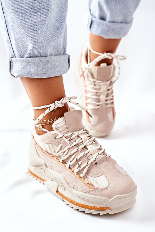 Dámske športové topánky tenisky Bege Aland