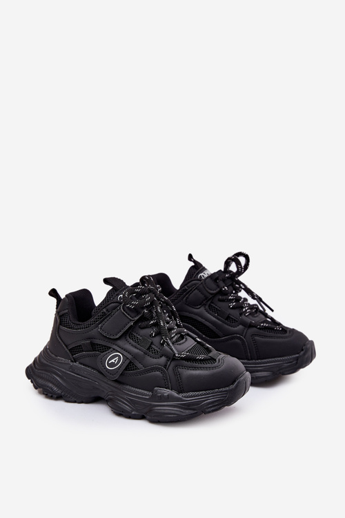 Detské Tenisky Na Platforme Čierne Hanomess