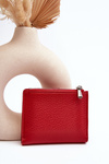 Dámská peněženka z ekokůže červená Lazara