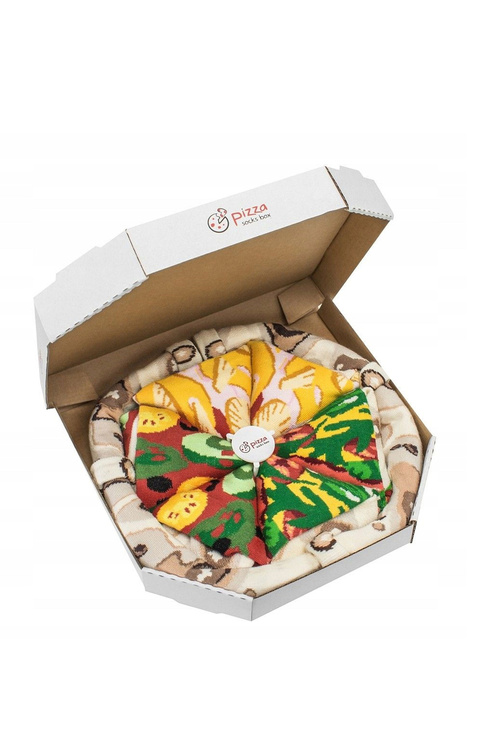 Ponožky dúhové ponožky pizza 4 havajské páry taliansky vegetarián