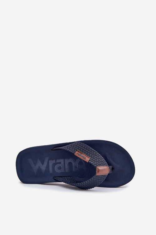 Pánske šľapky WRANGLER ZANE FLIPFLOP MEN LOW 20251044.24H tmavomodré