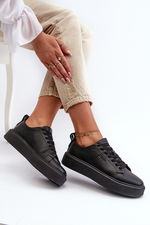 Lehké dámské tenisky Big Star NN274320 Memory Foam System černé