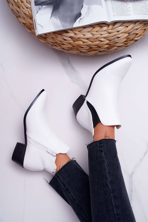 Bílé nízké boty Murino