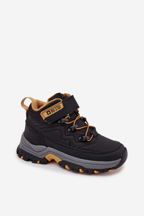Detské Snehule Na Suchý Zips Big Star SS374013 Čierne