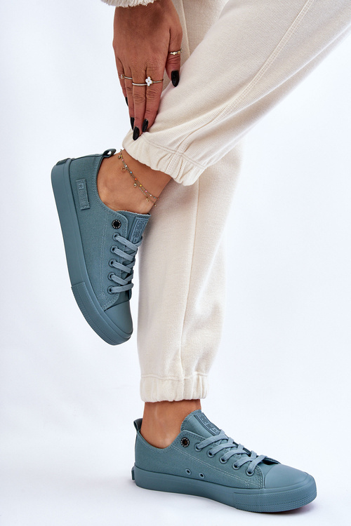 Dámské klasické nízké tenisky Big Star LL274019 Zelená