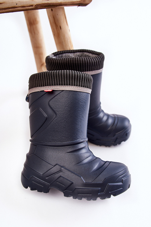 Detské izolované galoshes Befado 162x304 Navy Blue