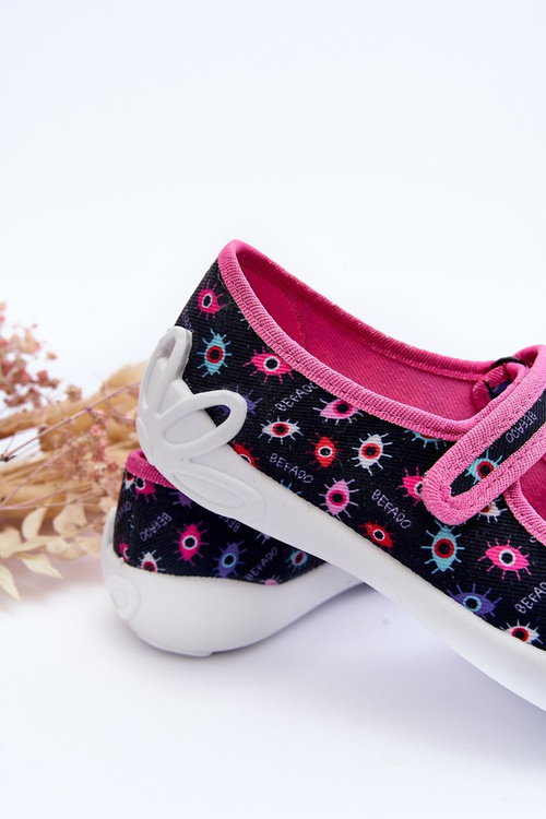 Papci Girls 'Ballerinas Befado 114y518 Navy-ružové