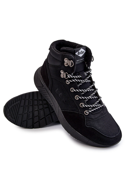 Pánské boty Trekingové zateplené boty Lee Cooper LCJ-22-31-1457 Černe