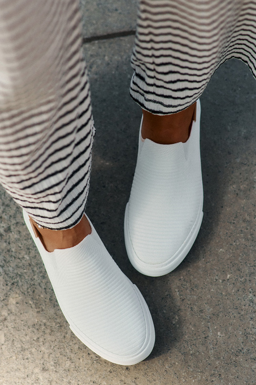 Dámské Tenisky Slip-On Big Star RR274717 Bílé