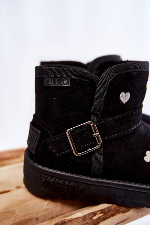 Veľká hviezda KK374243 Black Snow topánky