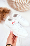 Dětská Sportovni Obuv Sneakers Big Star GG374057 Bíle