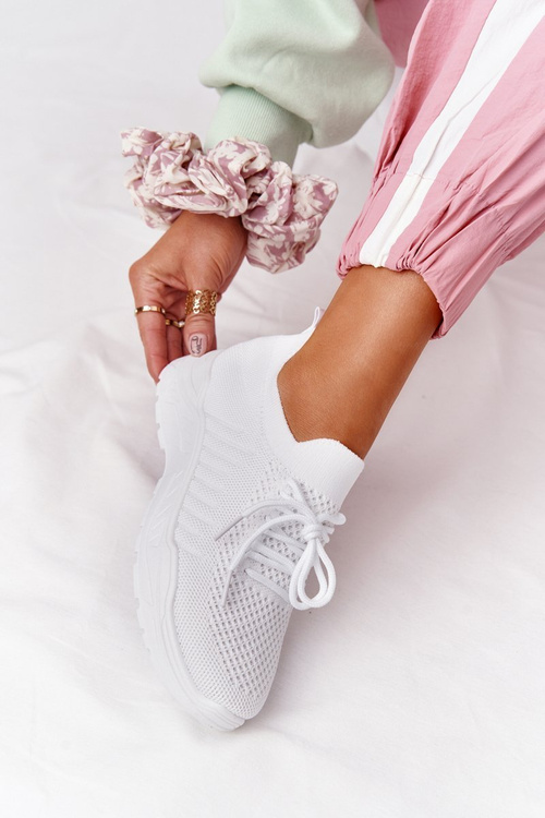 Dámske športové topánky tenisky biely vládca