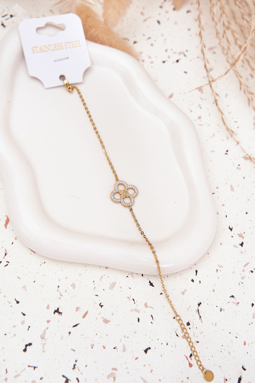 Dámsky náramok z chirurgickej ocele Zlato