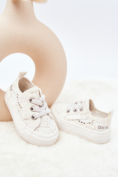 Prolamované Tenisky Big Star JJ374020 Bílé