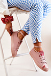 Dámska veľká hviezda JJ274167 Pink Sneakers