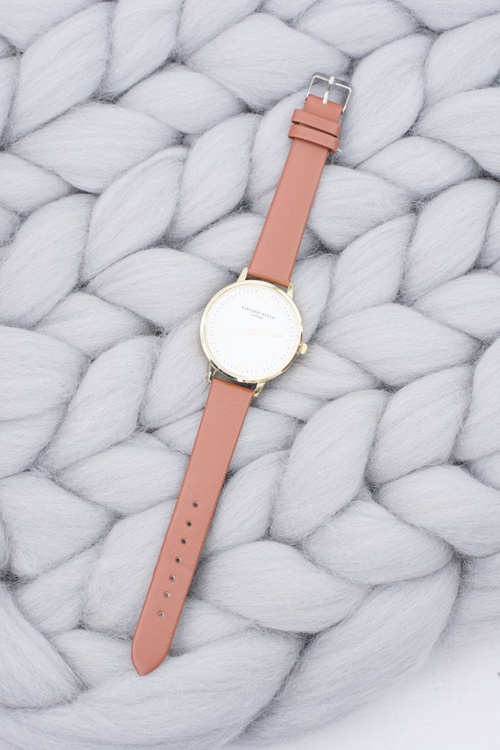 Women's Stylish Classic Brown Watch