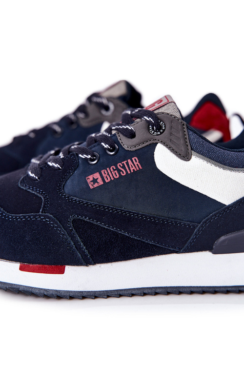 Pánská Sportovní Obuv Big Star II174190 Tmavě Modré