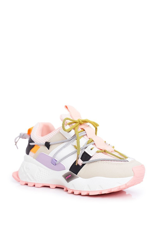 Dámske ružové športové topánky LA91 sú jednou