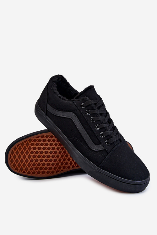 Pánské textilní teplé tenisky Černe Harry