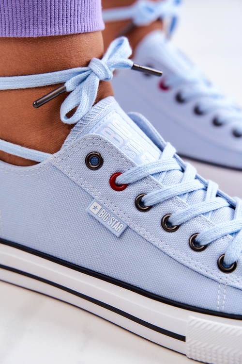 Dámské nízké tenisky Big Star JJ274A004 Modré