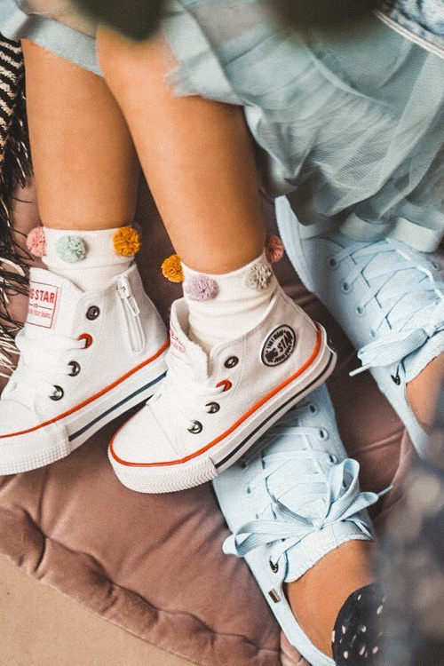 Dětské Tenisky Vysoké Se Zipem BIG STAR HH374187 Bílé