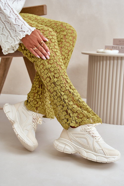 Dámské Sportovní Tenisky Béžové Timoci