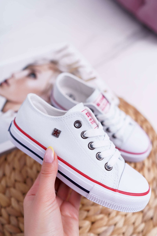 Dětské Tenisky Big Star klasicke bílé W374001