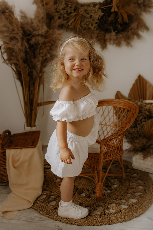 Prolamované Tenisky Big Star JJ374020 Bílé