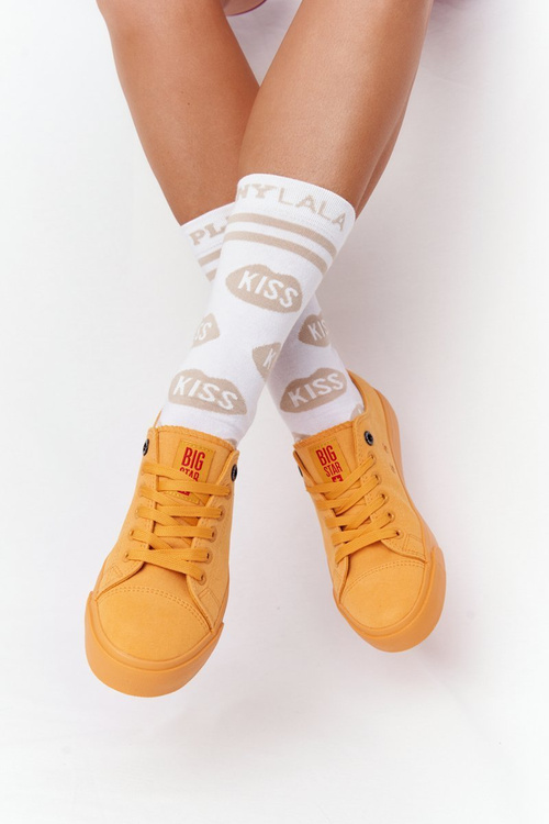 Dámska veľká hviezda HH274134 tenisky žlté