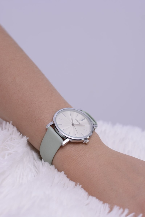 Skórzany Damski Zegarek Ernest