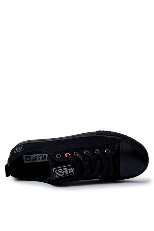 Pánské materiálové tenisky BIG STAR JJ174003 Černá