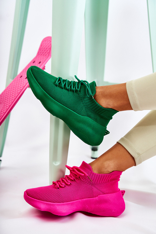 Slocked Dámska zelená športová topánka.