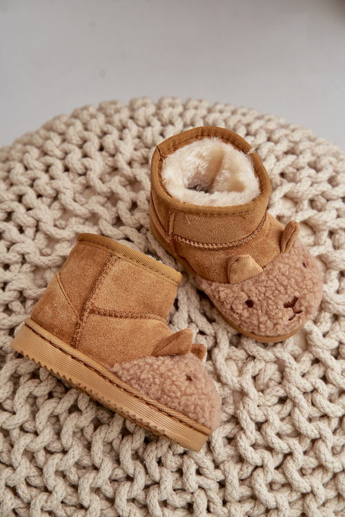 Zateplené Dětské Sněhové Boty Lamy Camel Esandira