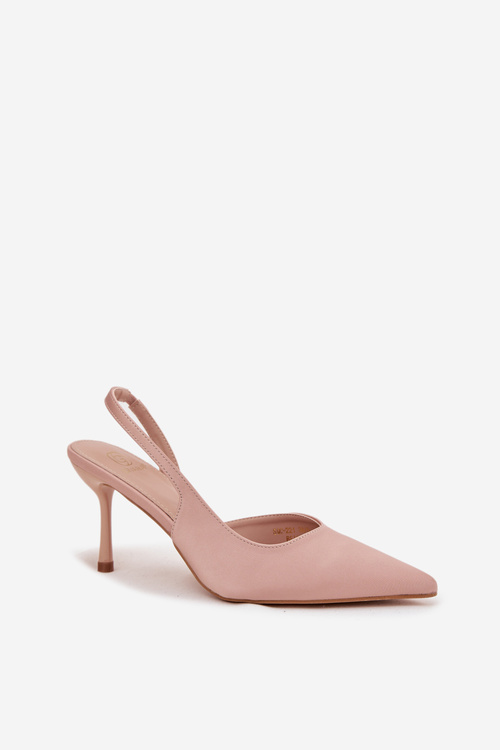 Lodičky s otvoreným pätou Béžové Lenira