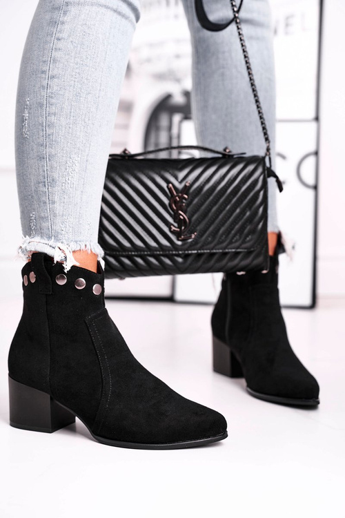 Dámske vysoké podpätky Sergio Leone Black BT617