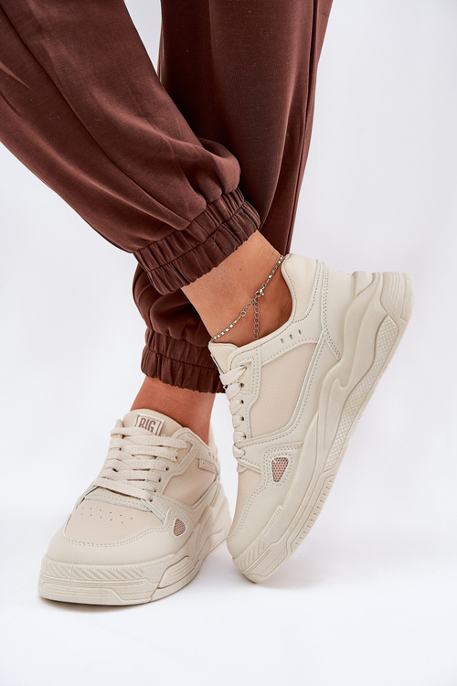 Dámské sneakersy Big Star NN274668 Béžové