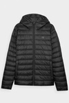 Pánská Péřová Bunda S Kapucí 4F Černá 4FWAW24TDJAM484-20S