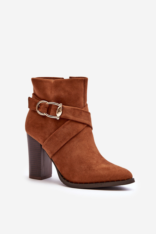 Semišové topánky na stĺpiku Camel Eftane Clamp